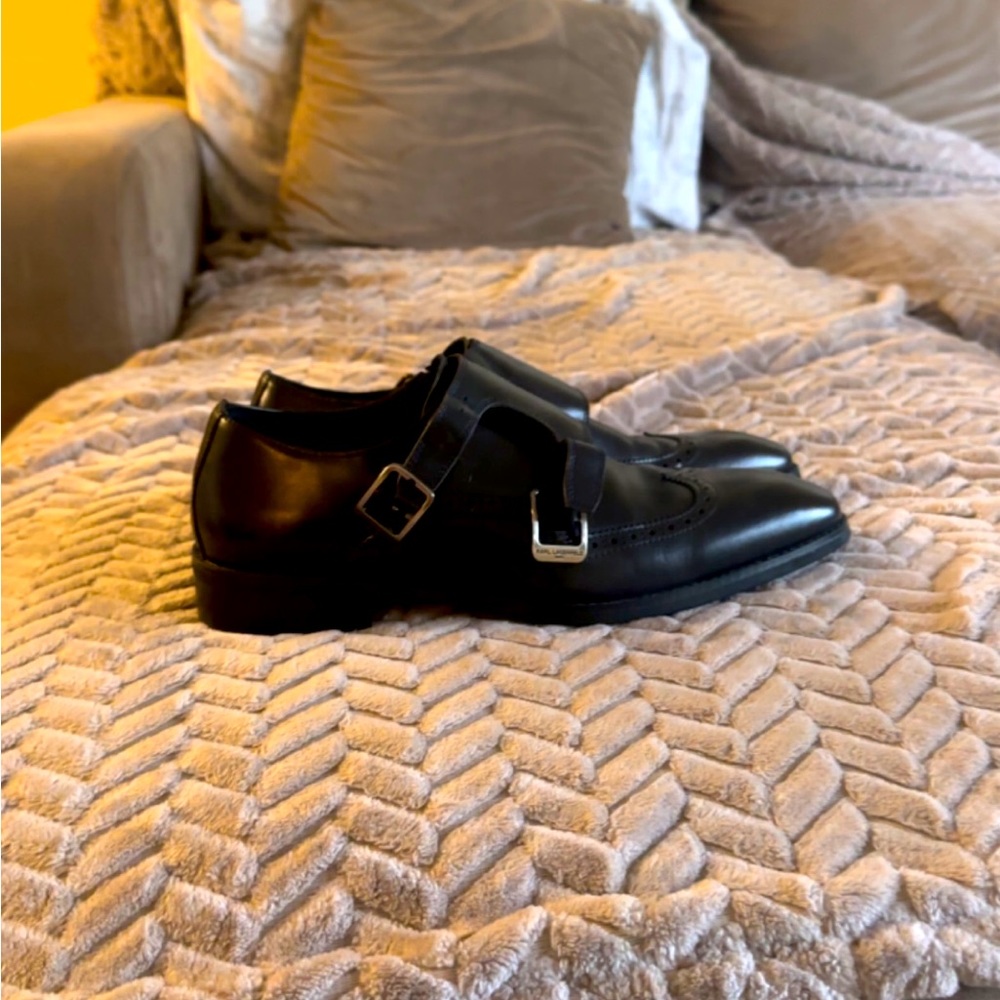 Karl Lagerfeld Double Strap Dress Shoes Men’s (8)
